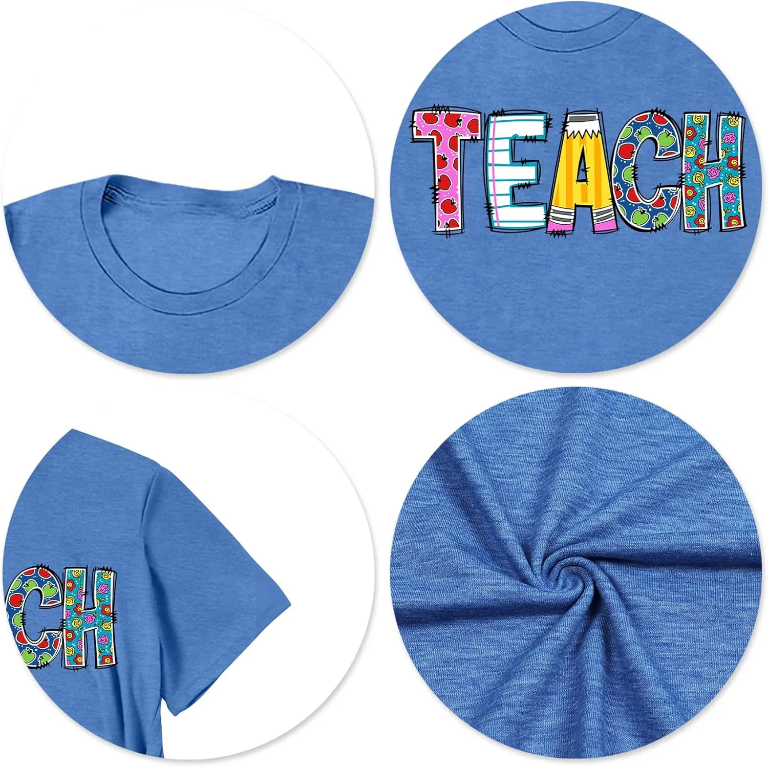 Women's Funny Teacher T-Shirts: Cute Teach Life Tees & Gifts