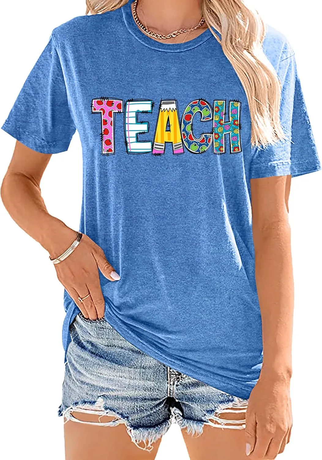 Women's Funny Teacher T-Shirts: Cute Teach Life Tees & Gifts