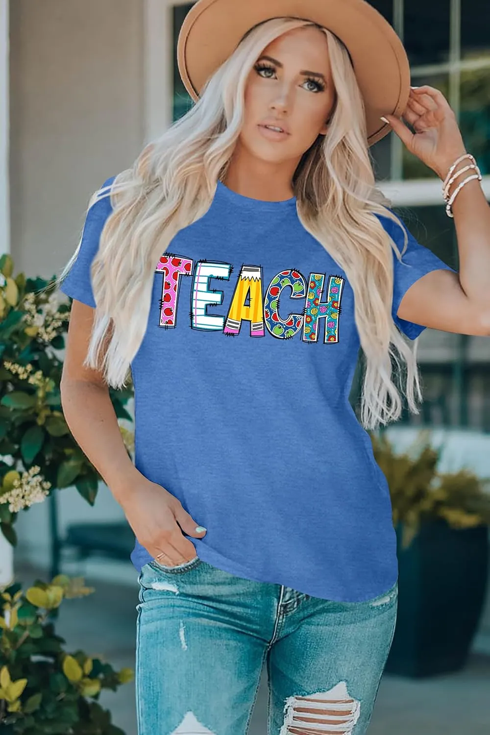 Women's Funny Teacher T-Shirts: Cute Teach Life Tees & Gifts